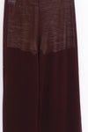 SWAYING 25 Spring/Summer Silk Wool Thin Straight Pants SW-SW25SS3B15C4-ZI Purple